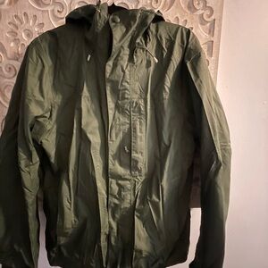 Men's Green Hooded Jacket